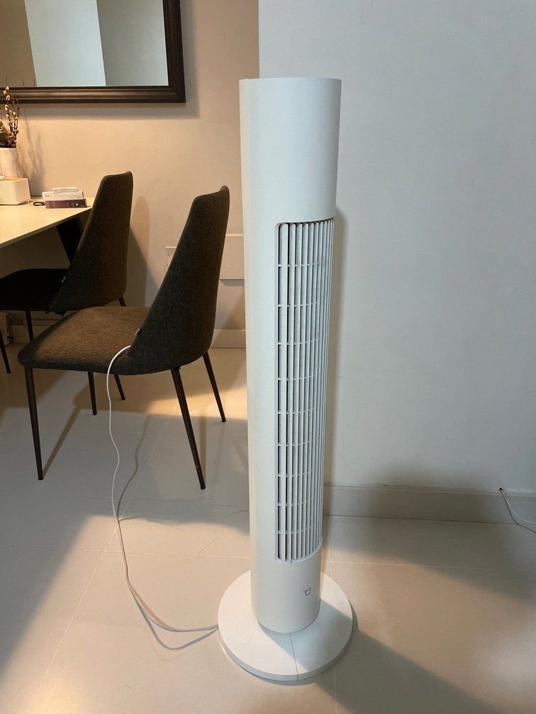 Mi Mijia Smart Fan Kipas Angin Tower Fan Adjustable dengan Aplikasi Mihome & Fitur Deteksi Suhu - Image 2