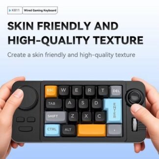 Wired Keyboard Numled Makro 19 Key Hot Swap dengan Joystick & Roda Volume