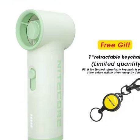 Kipas Angin Mini HandHeld Portable 5 Speed Level 2600mAh Nitecore Fan Pocket - Image 5