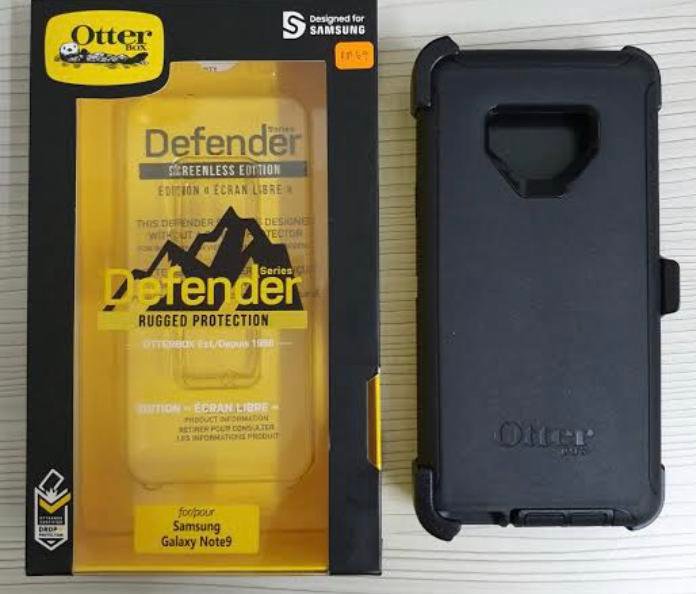 Otterbox Defender Case Samsung Note 9 belt Holster real pic