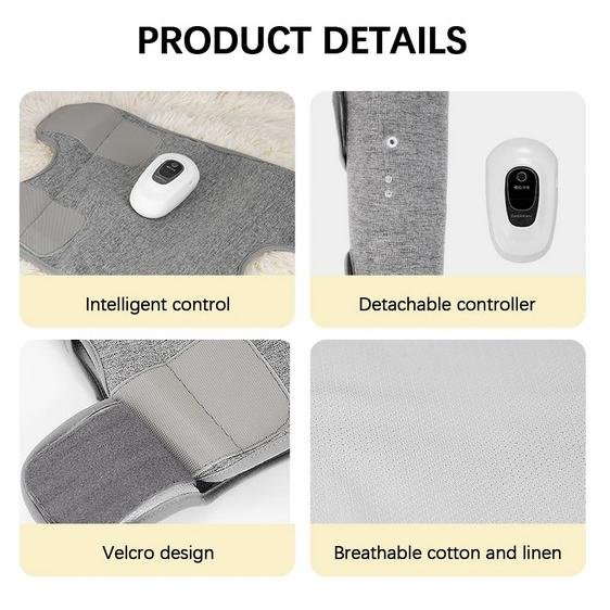 Alat Pijat Betis Elektrik Air Pressure Calf Massager Electric Leg Massager Wireless Rechargeable Air Compression Leg Calf Massage 2 Kaki - Image 3